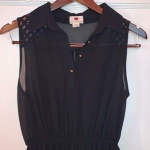 Cute black mini dress